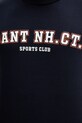 Памучна тениска Gant 2003345 тъмносин
