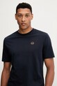 Napapijri t-shirt bawełniany S-Badge granatowy NP0A89491761