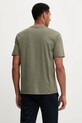 Odzież Napapijri t-shirt bawełniany S-Badge NP0A8949G0A1 zielony