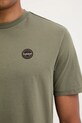 Napapijri t-shirt bawełniany S-Badge NP0A8949G0A1 zielony