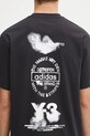 Y-3 t-shirt bawełniany Graphic Short Sleeve czarny JX4745