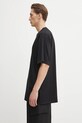 Y-3 maglieta con aggiunta di lana Premium Short Sleeve JX7279 nero AW25