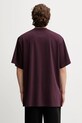 Clothing Y-3 wool t-shirt Premium Short Sleeve JY8162 maroon