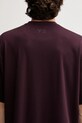Y-3 wool t-shirt Premium Short Sleeve maroon JY8162