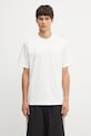 Odzież Y-3 t-shirt bawełniany Graphic Short Sleeve JZ0712 biały