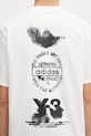 Y-3 t-shirt bawełniany Graphic Short Sleeve biały JZ0712