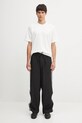 Y-3 t-shirt bawełniany Graphic Short Sleeve JZ0712 biały