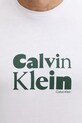 Calvin Klein t-shirt bawełniany biały LV04RD820G
