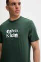 Calvin Klein t-shirt bawełniany zielony LV04RD820G