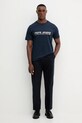 Pepe Jeans t-shirt bawełniany PM5010104 granatowy AW25