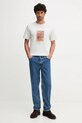Хлопковая футболка Pepe Jeans PM5010102 серый AW25