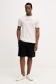 Armani Exchange t-shirt bawełniany XM001404.AF16432 beżowy AW25