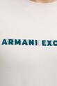 Armani Exchange t-shirt bawełniany XM001458.AF10364 beżowy