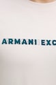 Armani Exchange t-shirt bawełniany XM001458.AF10364 beżowy
