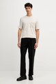 Armani Exchange t-shirt bawełniany XM001459.AF10362 beżowy AW25