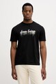 Бавовняна футболка Armani Exchange бавовна чорний XM001462.AF10364