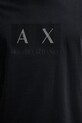 Armani Exchange t-shirt bawełniany XM001463.AF10356 granatowy