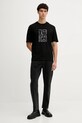 Armani Exchange t-shirt bawełniany XM001468.AF10362 czarny AW25
