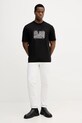 Armani Exchange t-shirt bawełniany XM001469.AF12308 czarny AW25