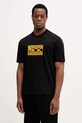 Armani Exchange t-shirt bawełniany nadruk czarny XM001469.AF12308