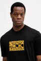 Armani Exchange t-shirt bawełniany czarny XM001469.AF12308