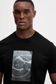Хлопковая футболка Armani Exchange чёрный XM001470.AF10362