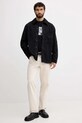 Armani Exchange t-shirt bawełniany XM001907.AF10362 granatowy AW25