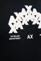 Armani Exchange t-shirt bawełniany XM001909.AF10362 granatowy