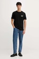 Armani Exchange t-shirt bawełniany XM001911.AF10356 czarny AW25