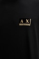 Armani Exchange t-shirt bawełniany XM001911.AF10356 czarny