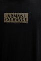 Armani Exchange t-shirt bawełniany XM001911.AF10356 czarny