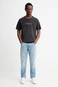 Levi's t-shirt bawełniany 22491.1795 szary AW25