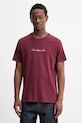 Levi's t-shirt bawełniany nadruk bordowy 22491.1794