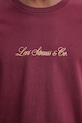 Levi's t-shirt bawełniany 22491.1794 bordowy