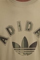 adidas Originals t-shirt bawełniany Trefoil JV7753 zielony