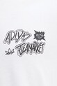 adidas Originals tricou din bumbac Graphic LO TS JW3018 alb