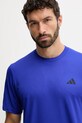 Kratka majica za vadbo adidas Performance TR-ES BASE modra JX2803