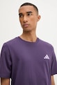 adidas tricou din bumbac x Mercedes violet JX8814