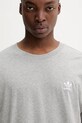 adidas Originals t-shirt bawełniany Essentials szary JY6270
