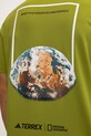 adidas TERREX t-shirt sportowy KC2351 zielony