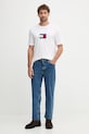Pamučna majica Tommy Hilfiger MW0MW41338 bijela AW25