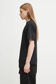 Βαμβακερό μπλουζάκι Heliot Emil PREAW25.M.09.140.BLK01 μαύρο AW25