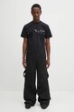Heliot Emil t-shirt bawełniany czarny PREAW25.M.09.141.BLK01