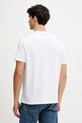 Ρούχα Βαμβακερό μπλουζάκι Calvin Klein Jeans LV04RD816G λευκό