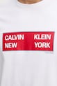 Бавовняна футболка Calvin Klein Jeans LV04RD816G білий