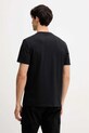 Ρούχα Βαμβακερό μπλουζάκι Calvin Klein Jeans LV04RD816G μαύρο