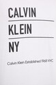 Calvin Klein Jeans t-shirt bawełniany LV04RD818G biały