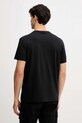 Ρούχα Βαμβακερό μπλουζάκι Calvin Klein Jeans LV04RD818G μαύρο