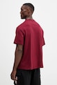 Oblečení Bavlněné tričko Calvin Klein Jeans LV04RC856G burgundské