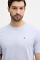 Calvin Klein Jeans t-shirt bawełniany niebieski LV04RD254G